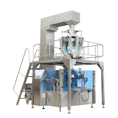 Macchina di imballaggio di polvere liquida a granuli con combinazione computerizzata multi-testa