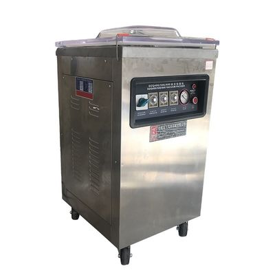 Macchina di imballaggio a vuoto a camera profonda verticale singola per sigillatori alimentari