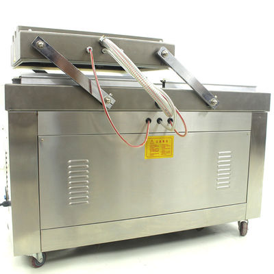 Macchina elettrica per imballaggio a vuoto a doppia camera per il fast food presso officine di riparazione di macchine