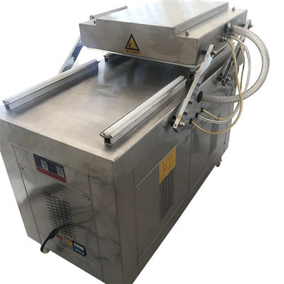 Macchina elettrica per imballaggio a vuoto a doppia camera per il fast food presso officine di riparazione di macchine