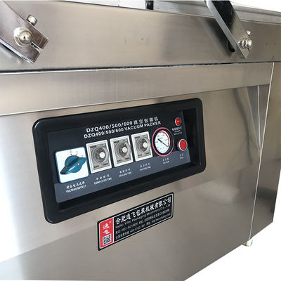 Macchina elettrica per imballaggio a vuoto a doppia camera per il fast food presso officine di riparazione di macchine