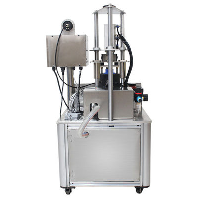220V/50/60HZ macchina automatica di tappo a vuoto per salsa alimentare barattoli contenitori di vetro bottiglie
