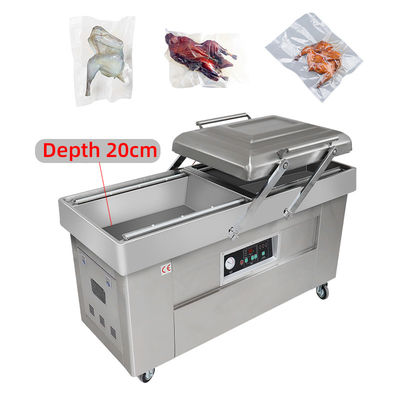 Certificazione CE DZ400 Macchina di imballaggio automatico a doppia camera per alimenti
