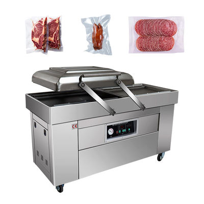 Certificazione CE DZ400 Macchina di imballaggio automatico a doppia camera per alimenti