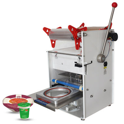 Macchina di sigillamento del vassoio per il pranzo della scatola di fast food industriale con stampo di stampa manuale personalizzabile