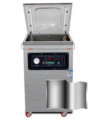 Semi-automatico a camera singola, sigillante a vuoto per alimenti industriali per frutta e verdura