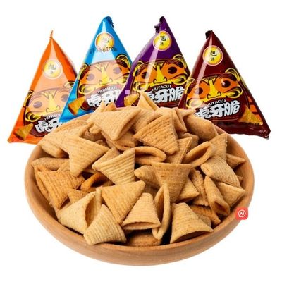 Macchina di imballaggio di snack con sacchetti verticali in plastica per imballaggi alimentari a granuli automatici