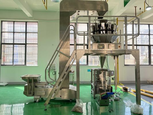 20-70 sacchetti Velocità di imballaggio Macchina di imballaggio in polvere liquida granulare con ricambi