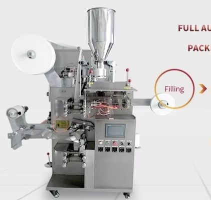 Materiale di imballaggio con pellicola di plastica Macchina di imballaggio automatico con rivestimento per baccelli da caffè