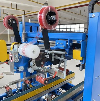 Cassa di cartone Cassa di cartone Erector Bottom Sealer Sealer automatico di cartone Quattro bordi angolari Macchina di sigillamento