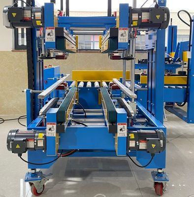 Cassa di cartone Cassa di cartone Erector Bottom Sealer Sealer automatico di cartone Quattro bordi angolari Macchina di sigillamento