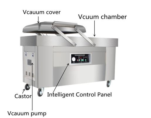 Imballaggio in plastica Termoforming Cup Tray Filling Sealing Machine per biscotti da pane