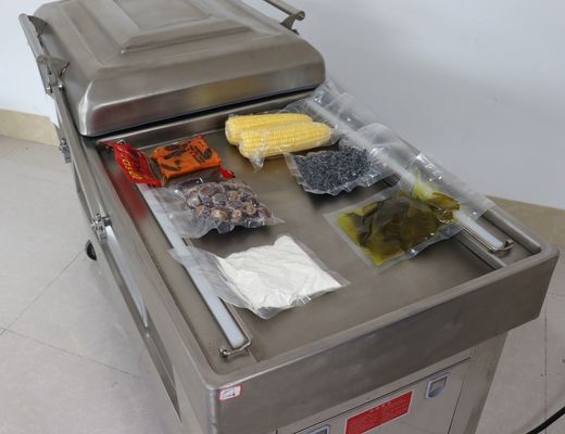 Sigillato a vuoto a doppia tenuta industriale per imballaggi alimentari in macchine e macchine