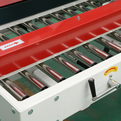 Macchina di sigillamento automatico per cartoni a rulli in acciaio inossidabile azionata elettricamente