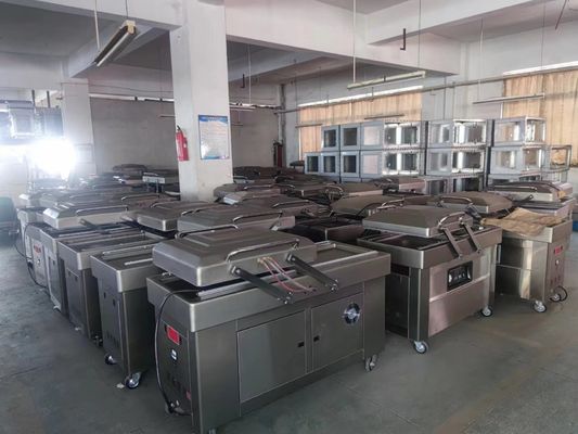 Macchina di sigillamento a vuoto per alimenti per duriani e tonni DZ-400/DZ-500/DZ-600 doppie camere