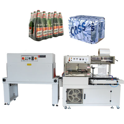 Macchina di avvolgimento di bottiglie per animali domestici a getto di calore a piccole dimensioni