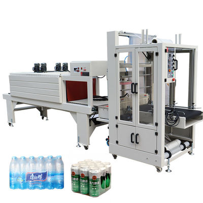 PE film tunnel di calore Riduzione di stretch automatico acqua PET bottiglia di plastica imballaggio macchina