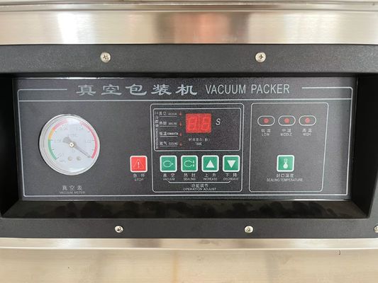 Macchine per imballaggio a vuoto a doppia camera con capacità di 250 kg e opzione di riempimento a gas