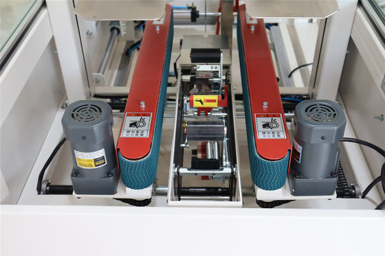 Linea di imballaggio per sigillatura angolare con coperchio pieghevole completamente automatico industriale 220V