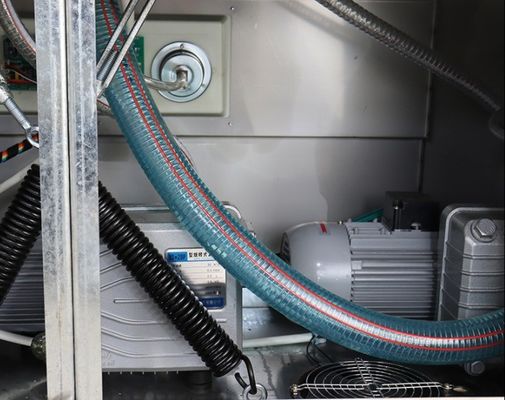 Imballaggio di scatole semplificato con la macchina a doppia camera per sigillazione a vuoto per alimenti industriali