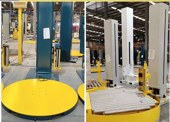 Macchine di avvolgimento di pellicole di pallet automatico di grado automatico per l'industria