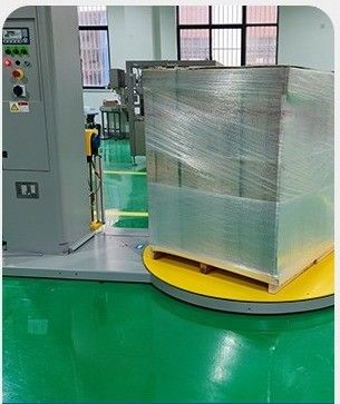 Macchine di avvolgimento di pellicole di pallet automatico di grado automatico per l'industria