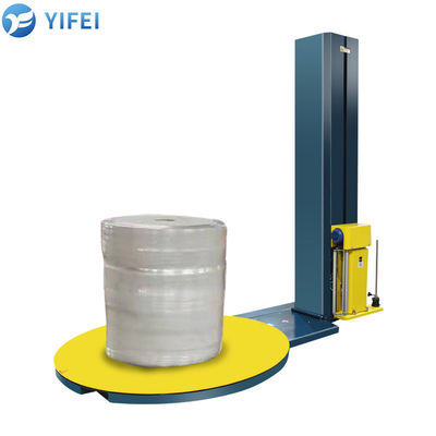 Tessile Automatic Stretch Wrap Turntable Machine 2600*1500*2550mm per l'imballaggio liscio