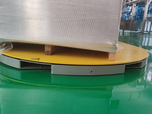 Macchina per l'avvolgimento di pallet completamente automatica con tasso di pre-allungamento del 300% e certificato CE