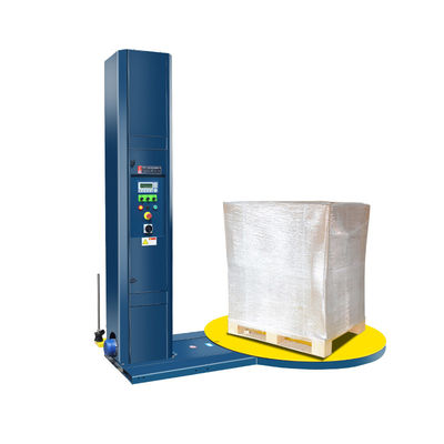 Macchina di avvolgimento automatico a pellicola estensibile ad alta velocità e con rapporto di allungamento del 100%-250%