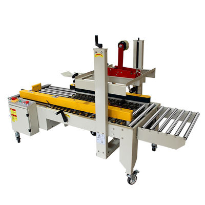 Linea di imballaggio su misura 106 KG Voltaggio 220V/50HZ Carton Box Cross Type Sealing Machine