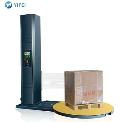 Macchina di imballaggio a strisce di pellicola di pallet completamente automatica per il mercato