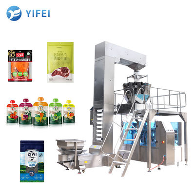 Macchina di imballaggio verticale elettrica completamente automatica per sacchetti triangolari verticali per alimenti
