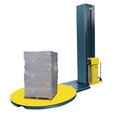 Macchina di imballaggio a strisce di pellicola di pallet completamente automatica per il mercato