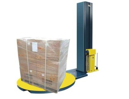 2400 mm altezza della colonna pallet Wrapping Machine Stretch Film Automatic Stretch Wrap Machine Pallet Wrapper