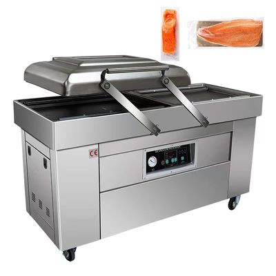 Apparecchiature per imballaggio a vuoto a doppio Chambe articolo DZ-400/2SB per imballaggio di riso sandwich