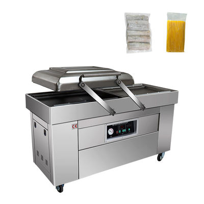 Apparecchiature per imballaggio a vuoto a doppio Chambe articolo DZ-400/2SB per imballaggio di riso sandwich