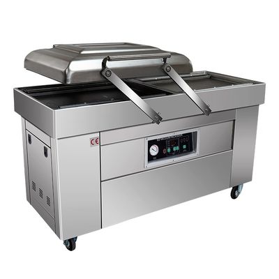 Apparecchiature per imballaggio a vuoto a doppio Chambe articolo DZ-400/2SB per imballaggio di riso sandwich