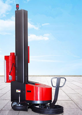 Macchina di confezionamento automatico di pallet stretch per negozi di alimenti e bevande