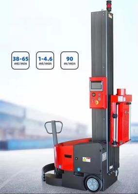 Imballaggio automatico elettrico per pallet stretch per imballaggio di alimenti e tessuti