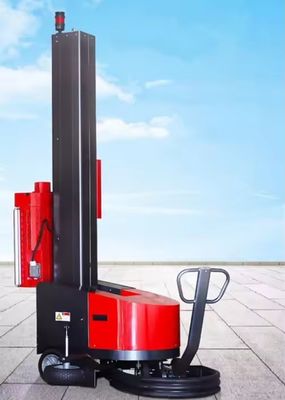 Imballaggio automatico elettrico per pallet stretch per imballaggio di alimenti e tessuti