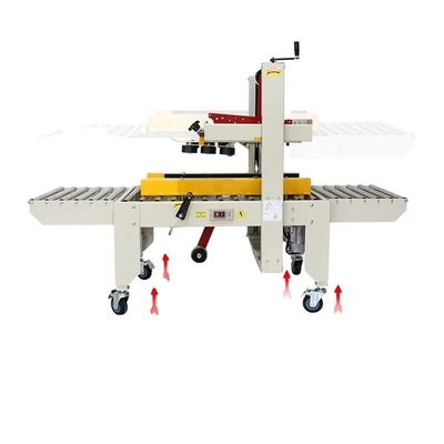 106 KG semiautomatico a sinistra e a destra a guida a nastro cartone sigillante cassa sigillante 1830x670x1230mm