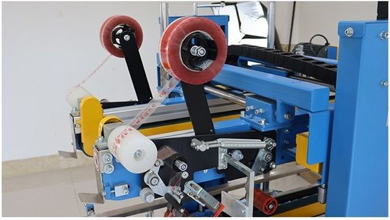 220V/50HZ Automatica Pneumatica Nastro Adesivo Cassa Cartone Cornice bordo di sigillamento Macchina