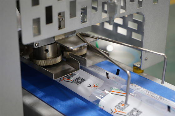 Servo Motor Facile da utilizzare Sapone Pane Burger Cioccolato Biscotti Borsa Imballaggio Macchina