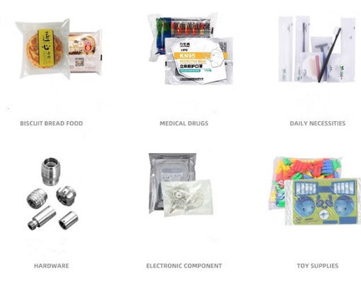 Macchina automatica per avvolgere sacchetti per cuscini di frutta per imballaggi