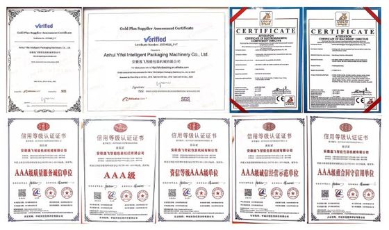 Macchina automatica per avvolgere sacchetti per cuscini di frutta per imballaggi