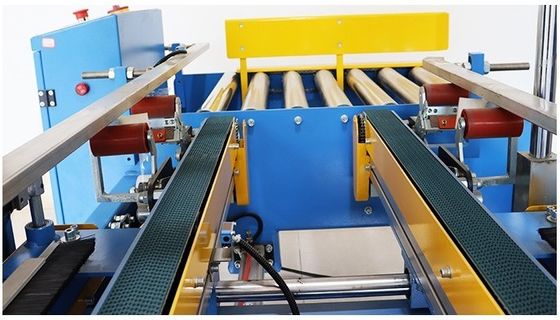 Sigillatore automatico a nastro a L per sigillare velocemente e semplicemente i bordi degli angoli delle scatole di cartone
