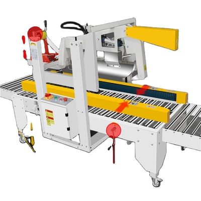 400W semiautomatica Flap Folder Box Carton Case Sealing Machine con azionamento sinistro a destra