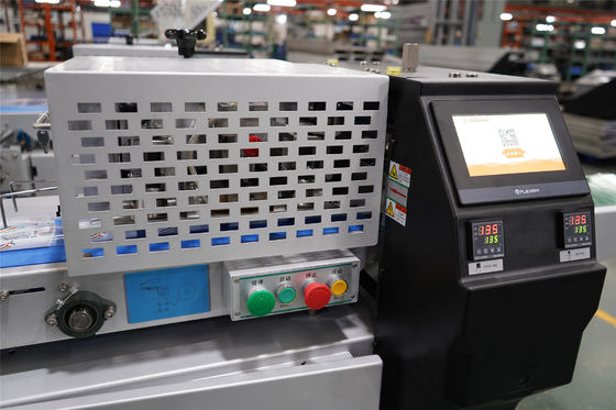 Macchine di imballaggio a cuscino per ortaggi a servo automatico in plastica per frutta fresca