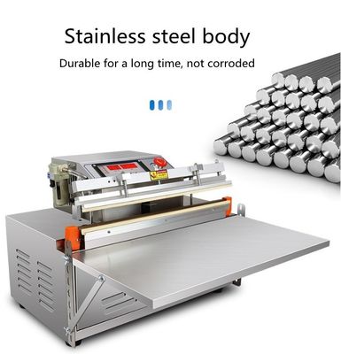 Sottovoce elettrico a vuoto per imballaggio commerciale 1070*460*1020mm Tipo di pellicola pompaggio esterno