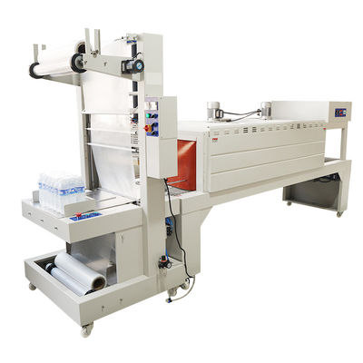 Macchine semiautomatiche per l'imballaggio di scatole di pellicola in PE per materiali di imballaggio POF/PVC/PP/PE
